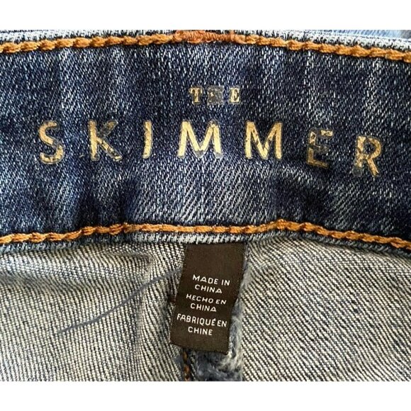 White House Black Market Womens ' The Skimmer ' Ankle Lace Up Jeans‎ Boho Size 4 - Picture 8 of 14